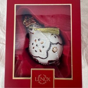 Lenox Ornament with Tassel